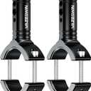 VAZESWIN 2PCS Aluminium Alloy Light Bar Mounts, Sturdy CNC Machining Fog Light Mounts for Motorcycle ATV UTV, Horizontal & Vertical Adjustable Tube Clamp Mounting Brackets for 1.38"-2.44" Roll Cage