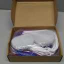 50 Pack Disposable Eye Shield Lenses Clear Safety Glasses Protective Eyewear Face Shield 4 Colors Scratch Proof Eyes Protection Splash Proof Safety Goggles for Men Women Adult