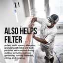 3M P95 Particulate Respirator 8577, 2 Pack, Carbon Layer For Odor Reduction, Features COOL FLOW Exhalation Valve, NIOSH-APPROVED, Advanced Filter Media For Easy Breathing, Comfortable (8577C2-DC-PS)