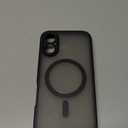 TOCOL Magnetic for iPhone 16 Case, Compatible with Magsafe, Upgraded Full Camera Protection, Drop Protection, Translucent Matte Back Bumper Phone Cover 6.1-InchBlack