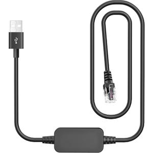 Radar Detector Cable, USB to RJ11 Plug Radar Detectors Power Cord, Replacement Power Adapter for Escort MAX360 Escort Passport Beltronics GT-1 Unide'n R1/R3/DFR8/DFR9 and Radenso XP More