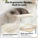 Veehoo Cat Wall Shelves for Large Cats, 2-Pack Cat Shelf for Climbing