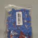 Dicio Waterproof Landscape Wire Connectors Small 100 PCs UL Listed,Waterproof Electrical Splice kit Wire Connectors Nuts Best for Outdoor Landscape Lighting (Blue_Red_100)