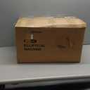 Sitting Under Desk Elliptical Machine, Leg Exerciser While Sitting for Seniors, Seated Pedal Exerciser, Quiet & Portable Pedal Exerciser with 8 Resistance Levels, Work from Home Fitness