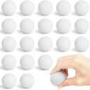 Mini Golf Ball Stress Ball 20 Packs Golf Balls Party Gift Small Foam Squeeze Anxious Toy Sports Squishy Balls for Kids School Carnival Reward Golfs Themed Party Decorations Supplies