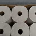 Tork Universal Hand Towel Roll White, Compatible with H21 Dispensers, 100% Recycled Fiber 6 Rolls x 800 Ft (RB8002)