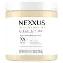 Nexxus Sulfate-Free Hair Scrub To Nourish & Clarify Exfoliating Scalp Scrub Silicone, Dye, & Paraben Free Hair Scrub 10 oz White