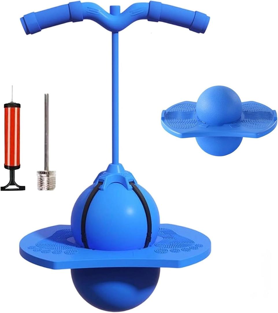 2026 new alance BallJumper with Handle and Ball Pumperfect for Balance, Coordination, And FitnessPogo Bouncing Ball Safe and Fun pogo ball for AdultsIndoor & Outdoor Fun