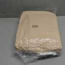 TEXARTIST Premium 2100 Series Queen Comforter All Season Breathable Beige Comforter Soft 4D Spiral Fiber Quilted Down Alternative Duvet Insert with Corner Tabs Luxury Hotel Style (88"x88")