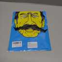 Cosela Self Adhesive Fake Mustache for Men Classic Fake Beard Stick On Costume Mustache for Cosplay Party Halloween (Black)