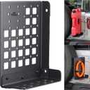 JOYTUTUS Gas Can Mount Bracket Step Foot Pedal Compatible with Wrangler JL 2018-2026, Wrangler Molle Cargo Storage Bracket Fits Standard Gasoline Locking Pack Mount