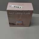 SALKING 2-in-1 Ultrasonic Essential Oil Diffuser & Himalayan Salt Lamp, Aromatherapy Diffuser Cool Mist Humidifier with Auto Off Function, 100% Pure Himalayan Pink Salt Rock, 150ml (Wooden Grain)