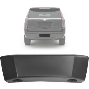 Rear Trailer Hitch Cover w/Knobs Compatible with 2015-2020 Cadillac Escalade/ESV Replacement for 84410295 Tow Hole Cover Panel Plastic(PP+TD20) Black