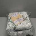 Laura Ashley - Queen Quilt Set, Soft & Breathable Cotton Bedding with Channel Stitch Detail, Lightweight for Year Round Comfort, 3 Piece Bed Set with Matching Pillowcases (Toile Delight Green)