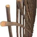 Expandable Garden Trellis Plant Support Willow Lattice Fence Panel for Climbing Plants Vine Ivy Rose Cucumbers Clematis