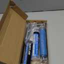 Mini Grease Gun (3000PSI) with Double 3oz Cartridge Grease and 12'' Flex Hose, Reinforced Coupler for Automotive, Marine