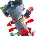 Epoch Games Super Mario Blow Up! Shaky Tower Balancing Game - Tabletop Skill and Action Game with Collectible Super Mario Action Figures (Pack of 1)