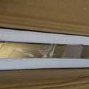 ANDY STAR Arched Mirror, 24 x 36 Inch Gold Wall Mirror in Stainless Steel Metal Frame, Arch Top Rounded Corner 1 Inch Deep Set Design Wall Mount Hangs Vertical