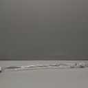 Kenney® Ashby 7/16" Petite Café Decorative Window Curtain Rod, 28-48", Satin Silver