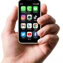 Mini 3G Smartphone Unlock, 3-inch high-Definition Touch Screen Dual SIM Card Dual Standby Mini Phone, Portable Backup Compact Phone, Suitable for Students and Children as Gifts (Golden, 2GB+16GB)