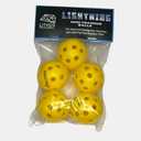 Pack Of 2 Lightning Mini Training Pickleball Balls, Pack of 5, for Improved Handspeed, Accuracy, Reaction Time