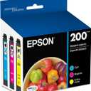 EPSON 200 DURABrite Ultra Ink Standard Capacity Color Combo Pack (T200520-S) Works with WorkForce WF-2520, 2530, 2540, Expression XP-200, 300, 310, 400, 410
