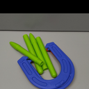 Plastic Horseshoe Game