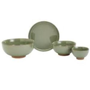 Infuse 4-Piece Dining Set - Green