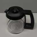 12-Cup Replacement Glass Carafe for Cuisinart Coffee Maker Models CHW-12, CHW-12P1, DCC-1100BK, DCC-1200, DCC-2650, DGB-550BK, DGB-550BK1 DGB-625BC, DGB-700BC, and SS-12 Part# DCC-1200PRC