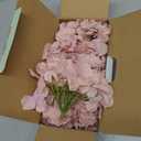 Dusty Rose Pink Artificial Hydrangea Flowers Heads 10 Fake Hydrangea Silk Flowers for Wedding Centerpieces Bouquets DIY Floral Decor Home Decoration with Stems(VASE NOT Included) (Large)