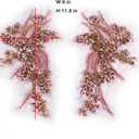 Hand-Made Beaded Rhinestons DIY Clothing Appliques Patch,Beaded Applique for Wedding Dress Decoration Light Pink Flower Applique by Pair (Pink-B)