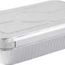 Waytiffer Aluminum Full Size Deep Foil Pans with Lids, Large Disposable Roasting & Baking Pan, 21"x13" (10 Pack) Extra Heavy Duty Chafing Trays for Hotels, Restaurants, Heating, Buffets & Bakeware