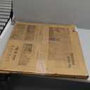 Art3d Decorative Ceiling Tile 2x2 Glue up, Suspended Ceiling Tile Pack of 12pcs Black Floral