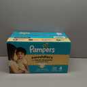 Pampers Swaddlers Diapers, Size 4 (15-34 lbs), 120 Count, Absorbent, Keeps Baby Dry and Comfortable, Skin Safe Disposable Baby Diaper 