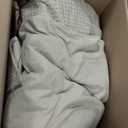 PHF Waffle Weave Duvet Cover Set King Size, No Snagging Ultra Soft Luxury Textured Breathable Comforter Cover for All Season 3pcs, Durable Bedding Duvet Set with 2 Pillow Shams, 104"x90", Linen