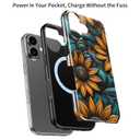 LUMARKE for iPhone 16 Plus Case, Cute Preppy Floral Cover for Women