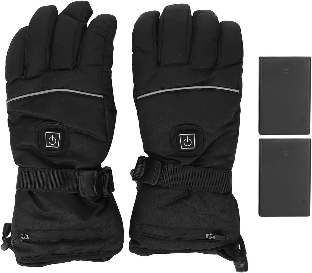 Electric Heated Gs, Heating Gs for Men and Women, Gs with 3 TEM Modes, Windproof Winter Gs for Skiing, Hiking, Snowboarding