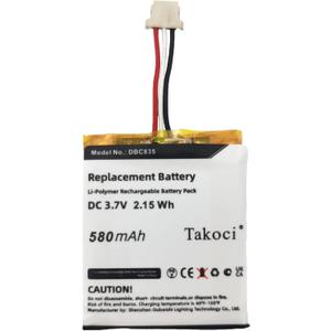 Replacement DBC835 DBC835-V2 Battery for ADT Wireless HD Doorbell Camera, 3.7V