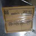 Fitvids Hex Dumbbells Rubber Coated Hand Weights for Exercises and Fitness Home Gym, 5-50 LB Pair