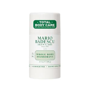 Mario Badescu Whole Body Deodorant for Women and Men, Baking Soda & Aluminum Free, Lightweight All Over Deodorant, Full Body Odor Eliminator for Travel & Daily Use, Non-Irritating, 2.4 Oz