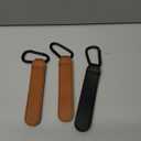 3-Pack Baby Stroller Hooks Clip or Hanging Diaper Bag Universal Hooks Accessories for Stroller and Car or Shopping Cart (Black and Brown)