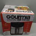 Gourmia Air Fryer - 8 Qt Basket Capacity, 12 Presets, Stainless Steel