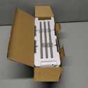 UME 3 Pack Cordless Table Lamp, Battery Operated Lamp - Portable Waterproof Rechargeable Table Lamp w/ 3 Color Temps & Stepless Dimming for Dinner, Desk, Cafe, Outdoor (Brushed Silver)