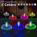 AcaJoe Solar Lights Outdoor 3 Pack 7 Colors Changing Jellyfish Solar Garden Lights Outside Waterproof for Yard Pathway Lawn Festival Wedding Party Decoration