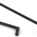 Asidrama 6 Pack 12.6 Inch(320mm) Matte Black Cabinet Pulls Cabinet Handles Cupboard Handles Kitchen Cabinet Hardware for Cupboard Drawer Pulls