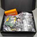 Medieval Castle Armory Lighting Building Bricks Set - Middle Ages City Town Modular Collection Display Kit with Minifigures 2895 Pcs for Adults & Teens