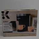 Keurig K-Slim Single Serve K-Cup Pod Coffee Maker, Multi stream Technology, 3 Brew Sizes, Slim and Sleek Design, 46oz Removable Reservoir, Black