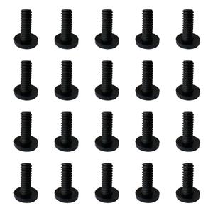 20 PCS Long Bolts Compatible with Suncast Storage Sheds Sheds for Suncast/Craftsman Resin Storage Sheds, Replacement Screws Compatible with Suncast Storage Sheds Shed Accessories (Black)