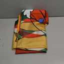 Christmas Bathroom Sets Shower Curtain - 4Pcs with Non Slip Rugs, Toilet Lid Cover and Non Slip U Shape Bath Mat, Christmas Bathroom Decor 72" x 72" with 12 Hooks Holiday Home Decor