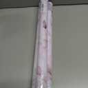 3 x HeloHo Peel and Stick Wallpaper Light Pink Floral Leaf Wall Paper Self Adhesive Removable Waterproof Contact Paper for Bathroom Living Room Bedroom Decor 15.35" X 78.7"